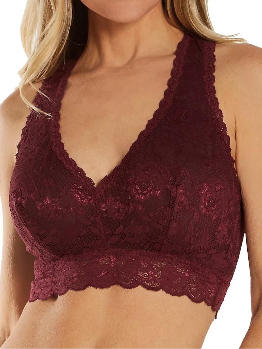 Cosabella Never Say Never Racie Razorback Bra- Vino
